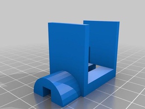 cableholder de la oficina personalizado 3d print model - Mito3D