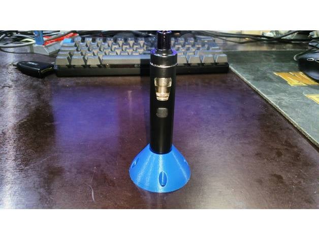 ego aio stand 3d printing clouds desk holder juice vape 3D print model - Mito3D