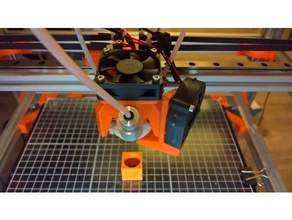 diamond hotend linear slider 3d printer parts slide 3d print model - Mito3D