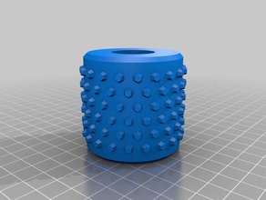 mi personalizados pololu de la rueda robótica personalizado 3d print model - Mito3D