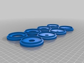 weitere clay extruder Kappen Kunst-tools Keramik Ton-tools 3d print model - Mito3D