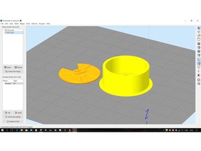 coisa de fechamento furos fios tabela office buraco gerenciamento arame 3d print model - Mito3D