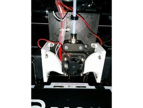 fabrikator avancé e3d bltouch de montage L'imprimante 3d pièces bowden fan tête 3d print model - Mito3D