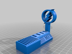 usb sd card holder flash symbol 3d printing 3d print model - Mito3D