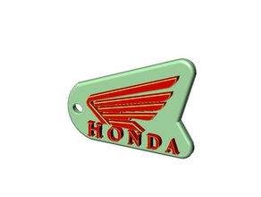 honda keyring signs & logos 3d print model - Mito3D