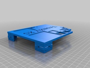 tronxy sağ yan plaka x5 3d yazıcı parçaları panel x5s 3d print model - Mito3D