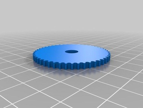 custom pulley 1 parts customized 3d print model - Mito3D