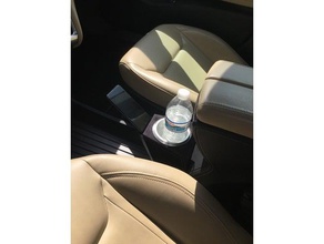 tesla-Konsole automotive Getränkehalter cup holder das model s tesla 3d print model - Mito3D