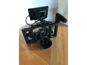 fotocamera dslr gabbia la fotografia videografia 3d print model - Mito3D