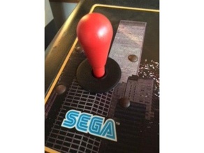 arcade joystick capot de protection remplacement jouets & accessoires jeux 3d print model - Mito3D