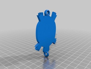 another turtle keychains 3d print model - Mito3D