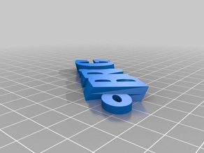 brig-2 keychains customized 3d print model - Mito3D
