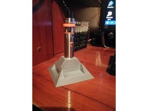 vape pen stand de l'organisation e-cig ecig ecigarette la fumée vapoter station 3d print model - Mito3D