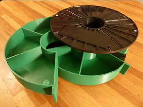 spool drawer rigidink spools tool holders & boxes 3d print model - Mito3D