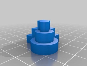 15mm calibration object 3d printing tests test 3d print model - Mito3D