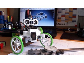 mini rover mk ıı Robotik arduino uno diy elektronik 3d print model - Mito3D