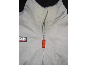 slam jacket zipper pull tab toggle v2 accessories 3d print model - Mito3D