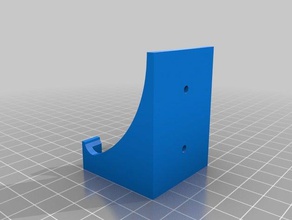 h2o x5 wall mount organization h20 steam mop 3d print model - Mito3D