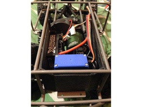 bronco tfl esc frente suport r c veículos ford rc rastreador 3d print model - Mito3D