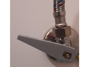 new handle valve bathroom 3d print model - Mito3D