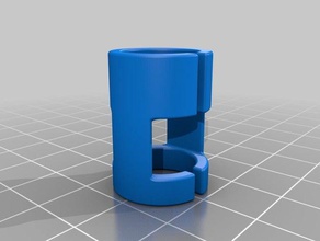 pool-billard-Tipp clamp leder klemme hand-Werkzeuge 3d print model - Mito3D