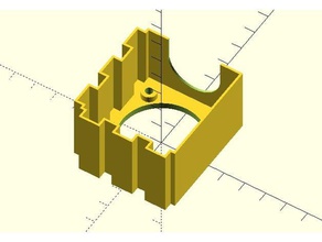 nema 17 di raffreddamento a ventola Stampante 3d accessori fan il monte nema17 prusa 3d print model - Mito3D