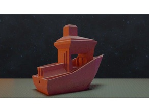 lowpoly benchy Stampa 3d prove 3d print model - Mito3D