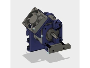 nema17-Kühler montieren 3d-Drucker Teile 40mm Lüfter Kühler extruder-Kühler extruder motor nema17 3d print model - Mito3D