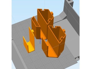 modular hex organizer mail slots organization caddy desk 3d print model - Mito3D