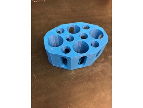 15 & 50ml tube rack biology 3d print model - Mito3D