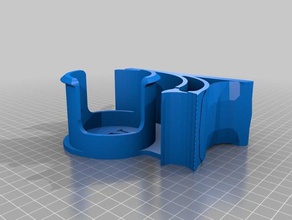 another 50mm tape dispenser office 3d print model - Mito3D