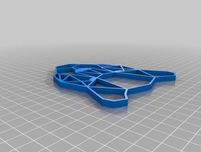meine angepasste origami panther Kopf 2d-Kunst kundengebundene 3d print model - Mito3D