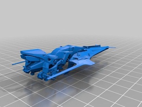 destiny 2 - starchaser-class sparrow scans & replicas 3d print model - Mito3D