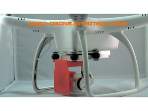 upair um plus cardan bloqueio de guarda atualizado r c veículos diydrones drone drones 3d print model - Mito3D