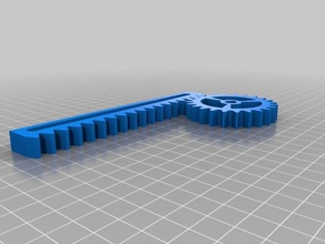 die Zahnstange Teile cremagliera Gang Zahnräder ingranaggio rack 3d print model - Mito3D