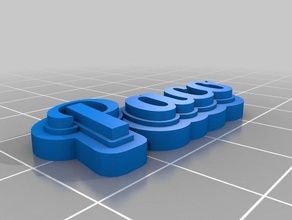 paco llavero llaveros personalizado 3d print model - Mito3D