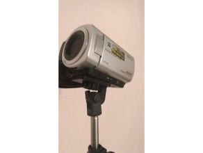 soporte camara para palo selfie kamera 3d print model - Mito3D