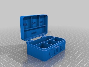 caixa-test-faturaları organizasyon özelleştirilmiş 3d print model - Mito3D