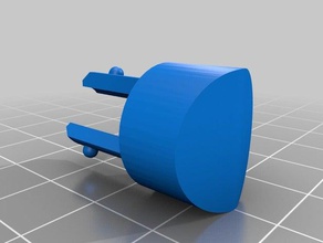 ford shaker hood enchufe de la automoción 3d print model - Mito3D