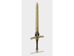 fire emblem echoes alm's royal sword costume alm cosplay prop heroes 3d print model - Mito3D