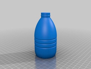 vase mode bottle containers 3d print model - Mito3D