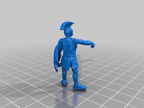 troy solider Modelle 3d print model - Mito3D