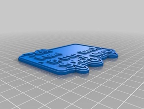 jett murs de la chose porte-clés personnalisé 3d print model - Mito3D