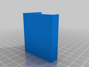 paperholder door 40mm thickness organization 3d print model - Mito3D