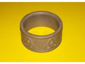 celta anillo la joyería el celtic 3d print model - Mito3D