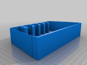 tesla model s center bin geändert automotive tesla-Fach 3d print model - Mito3D