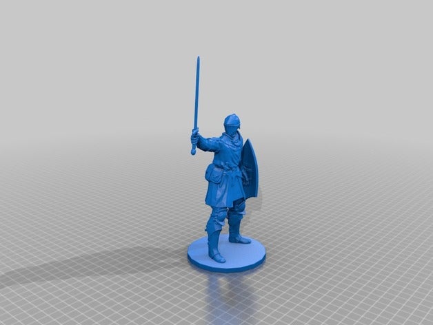 dark souls - elite knight insanlar karanlık ruhlar 3D print model - Mito3D