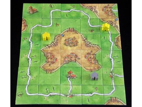 carcassonne azulejos juegos boardgame de mesa juguete los juguetes 3d print model - Mito3D