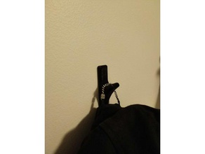 3m command strip coat hook household strips hanger wall 3d print model - Mito3D