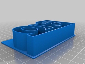 bro small cookie cutter kitchen & dining customized 3d print model - Mito3D